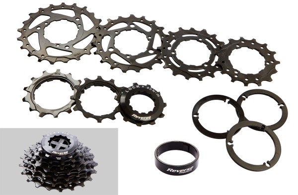 REVERSE Kassette Black ONE 7-Fach DH incl. Spacer