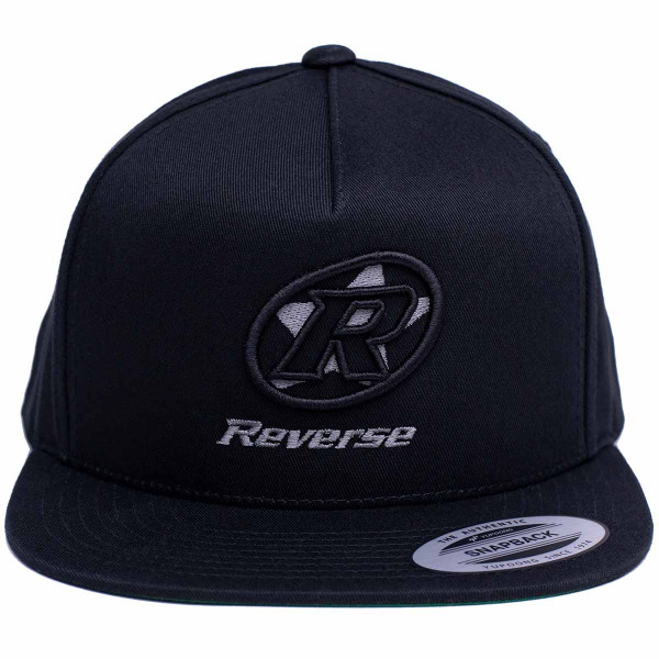 REVERSE Snapback Cap Logo (Stick)