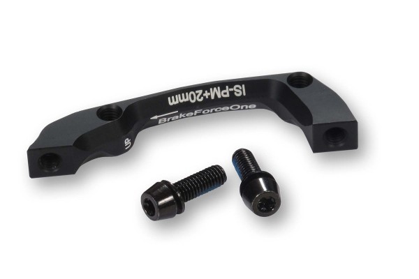 BFO CNC Adapter IS/PM + 20mm (Schwarz)