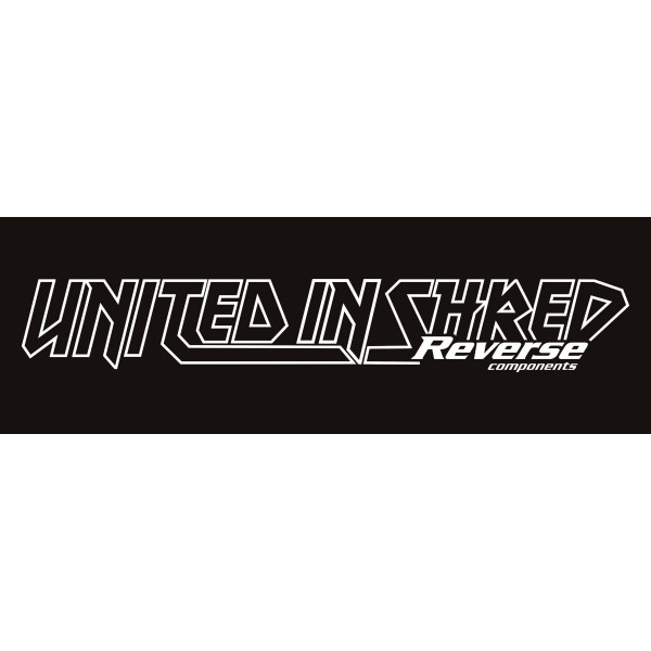 Banner United in Shred Logo 150 x 50 cm