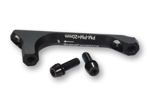 BFO CNC Adapter PM/PM + 20mm (Schwarz)