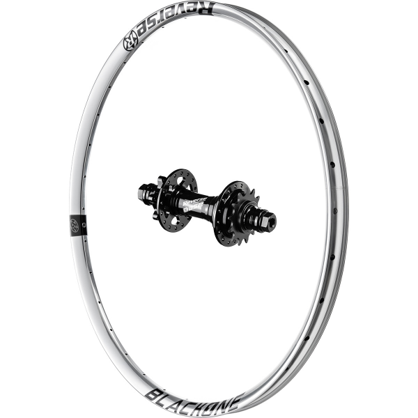 REVERSE HR Laufrad Black-ONE Silber 26"