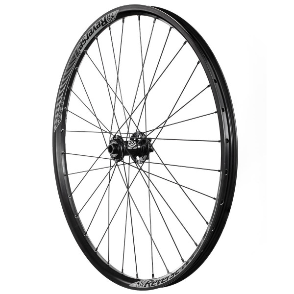 REVERSE Laufrad Base Schwarz 26" (Schw./Schw.)