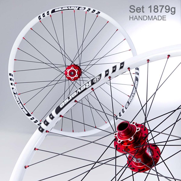Reverse HR Evo9 135/12+10mm red + 934 wht+Ni.red